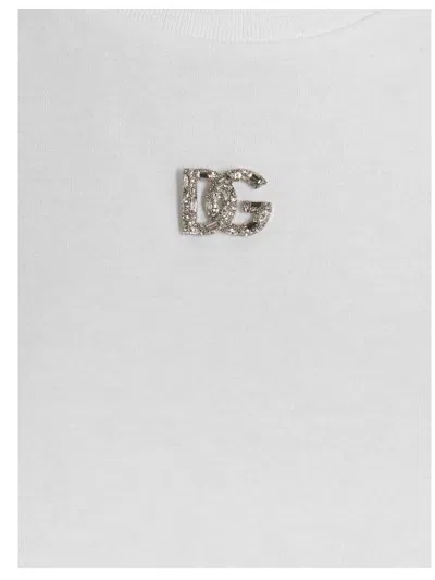 Dolce & Gabbana Logo T-shirt In White