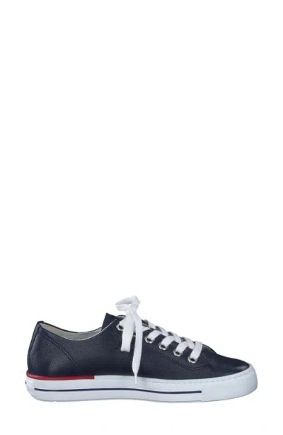 Paul Green Carly Low Top Sneaker In Blue
