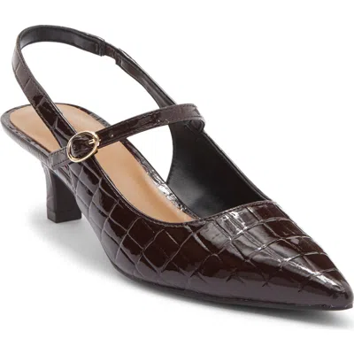 Nordstrom Rack Miranda Slingback Pump In Brown