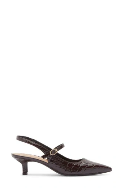 Nordstrom Rack Miranda Slingback Pump In Brown
