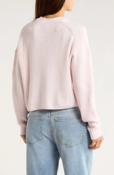 Abound Cozy Crew Pullover Sweater In Pink