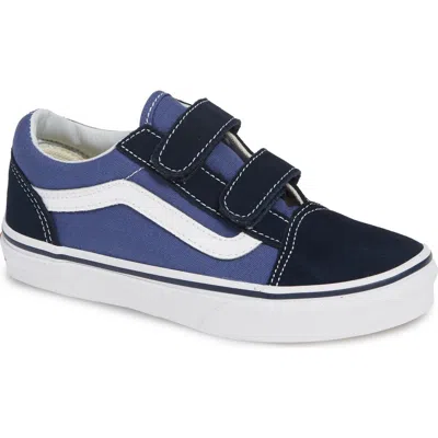 Vans Kids' Old Skool V Sneaker In Blue