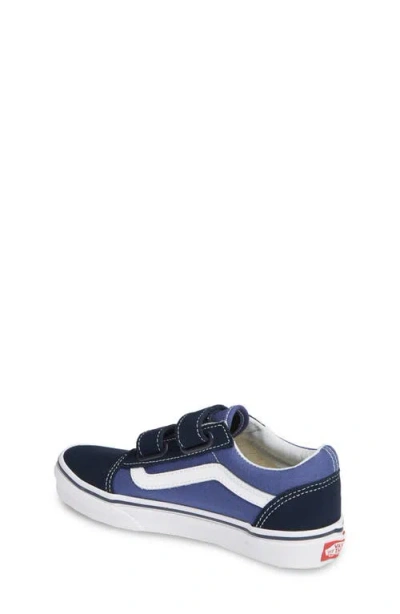 Vans Kids' Old Skool V Sneaker In Blue