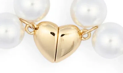 Leith You & Me Bracelets In White