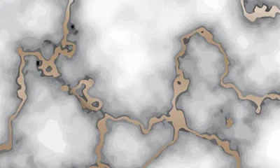 Dainty Home Marble Print Set Of 8 Placemats In Multi