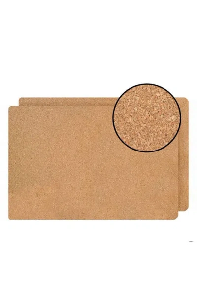 Dainty Home Marble Print Set Of 6 Placemats In Multi