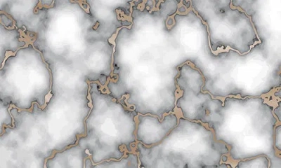 Dainty Home Marble Print Set Of 6 Placemats In Multi