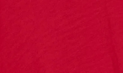 Chenault Surplice Long Sleeve Wrap Top In Red