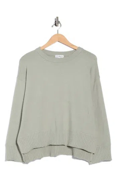 Vigoss V-neck Sweater In Green