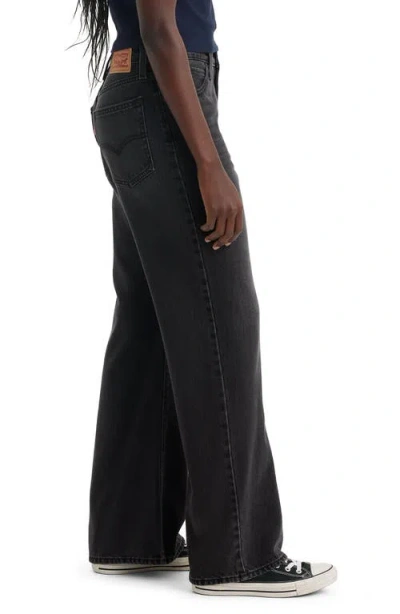 Levi's Baggy Dad Jean In Shrink Up, Women's At Urban Outfitters In Black