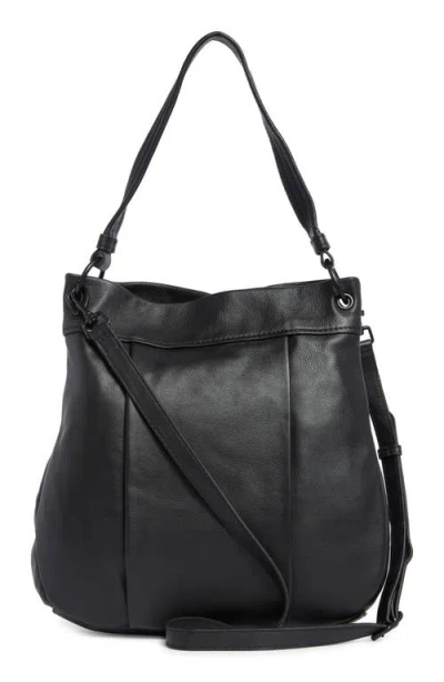 Aimee Low Key Luxe Hobo Bag In Black
