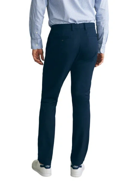 Faherty Movement Knit Pants In Blue