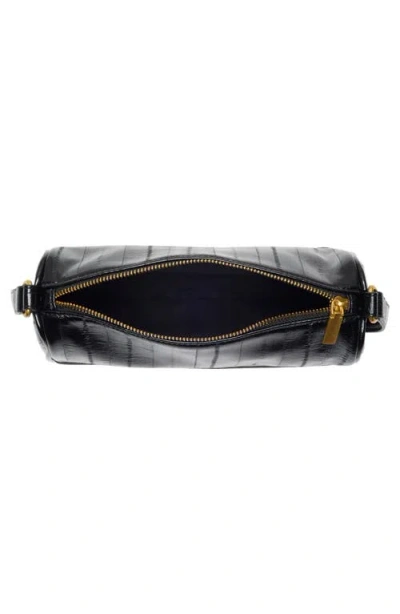 Tahari Barrel Shoulder Bag In Black