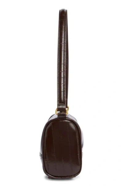 Tahari Barrel Shoulder Bag In Brown