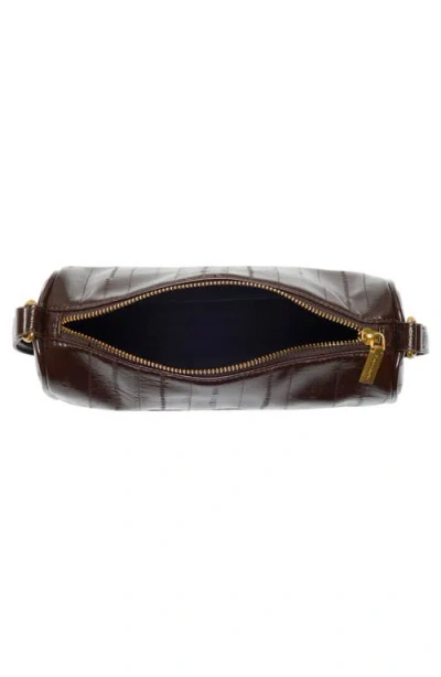 Tahari Barrel Shoulder Bag In Brown