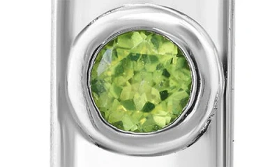 Effy Sterling Silver Multistone Hoop Earrings In Multi