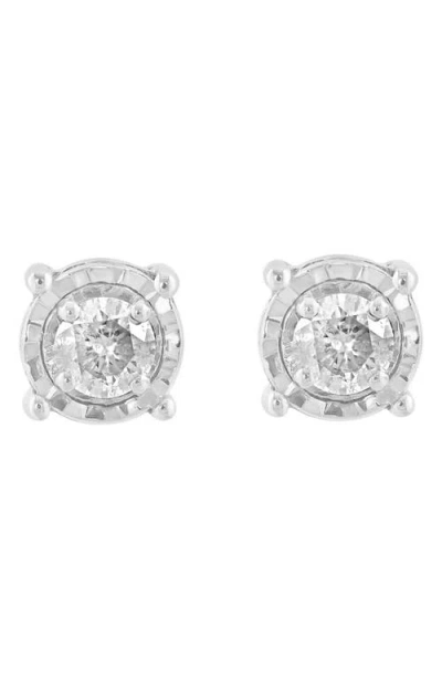 Effy Diamond Stud Earrings In Metallic