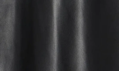 French Connection Elettra Faux Leather Sleeveless Midi Dress In Black