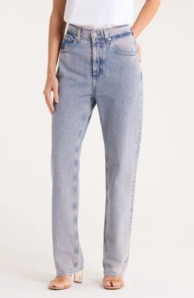 Ag Clove Relaxed Vinte Straight Leg Jeans In Blue