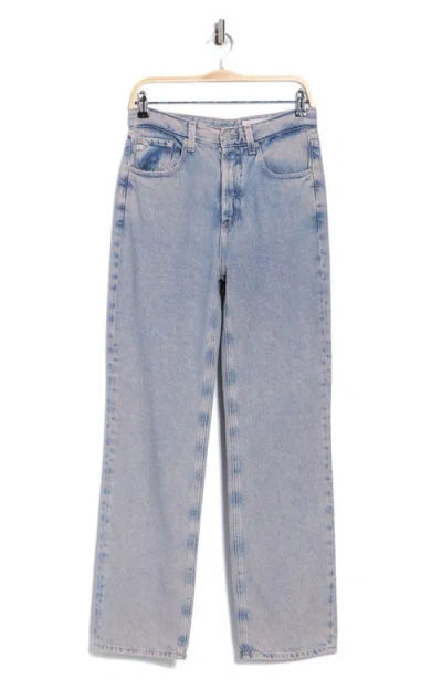 Ag Clove Relaxed Vinte Straight Leg Jeans In Blue