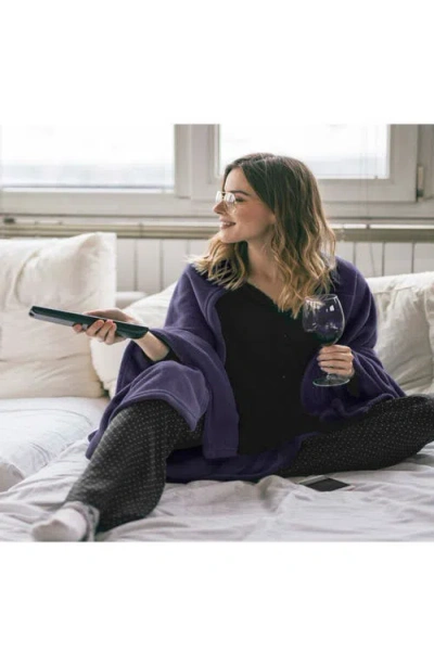 Martex Supersoft Fleece Throw Blanket In Blue