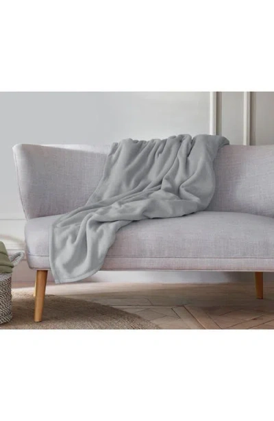 Vellux Microfleece Throw Blanket In Neutral