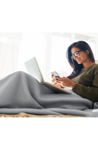 Vellux Microfleece Throw Blanket In Neutral