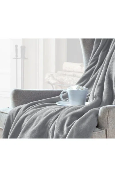 Vellux Microfleece Throw Blanket In Neutral