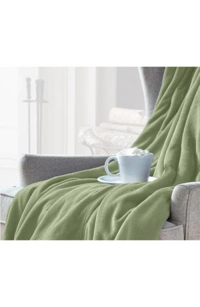 Vellux Microfleece Throw Blanket In Gray
