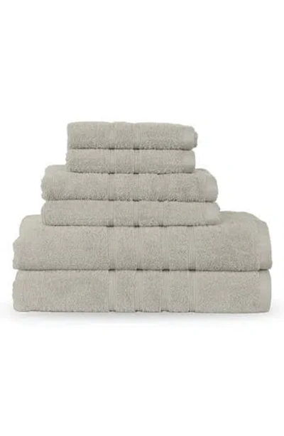 Martex Ultimate 6-piece Towel Set In Gray