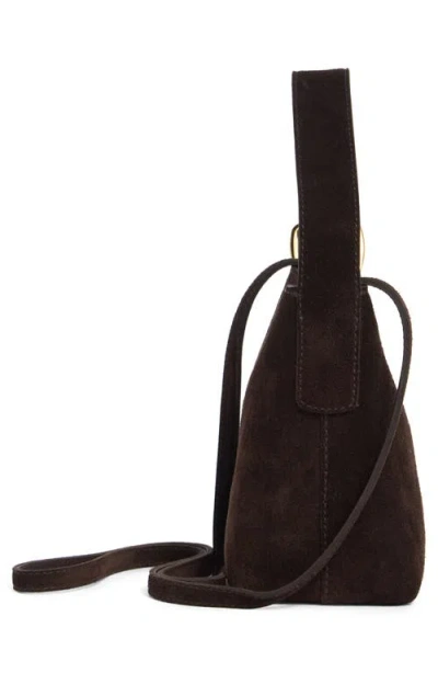 Madewell Essential Curve Shoulder Bag In Brown