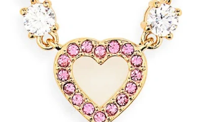 Nadri Valentine's Day Capsule 3-piece Stud Earrings & Necklace Set In Gold