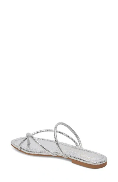 Dolce Vita Leanna Slide Sandal In White