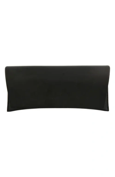 Dunhill 56mm Rectangular Optical Glasses In Black