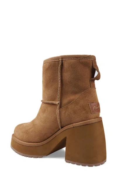 Candies Candie's Luccia Platform Bootie In Brown