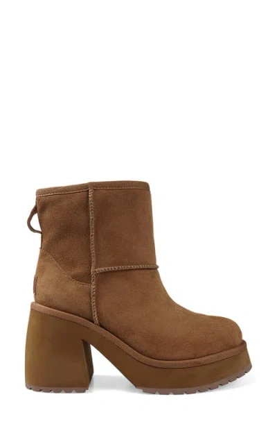 Candies Candie's Luccia Platform Bootie In Brown