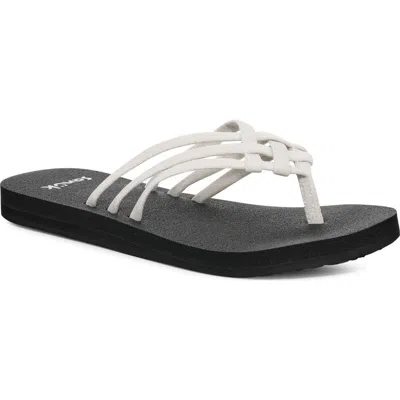 Sanuk Yoga Sandy Ii Flip Flop In Multi