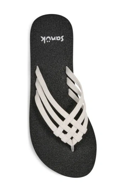 Sanuk Yoga Sandy Ii Flip Flop In Multi
