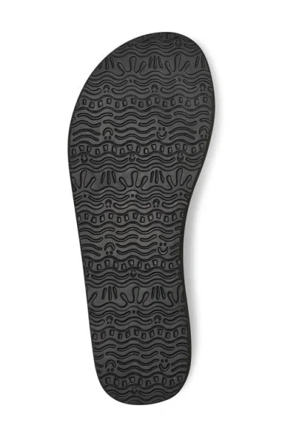 Sanuk Yoga Joy Ii Flip Flop In Black