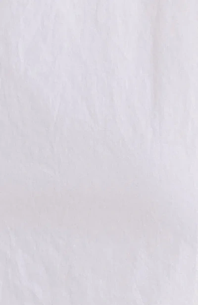 Nordstrom Classic Piped Cotton Nightshirt In White