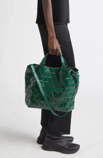 Bao Bao Issey Miyake Crystal Gloss Tote In Green