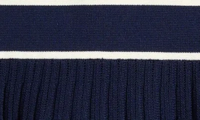 Reiss Kids' Freya Piped Sweater Dress In Blue