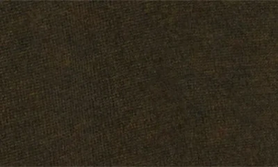 Maison Margiela Colorblock Elbow Patch Wool V-neck Cardigan In Green