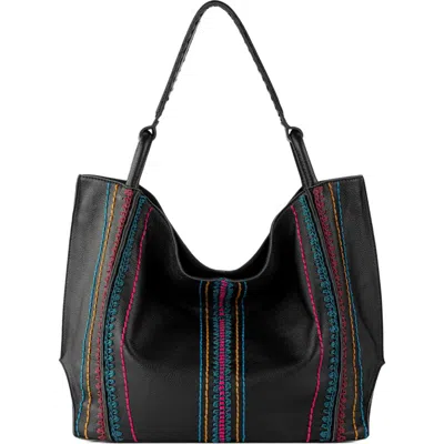 The Sak Los Feliz Large Tote Leather Bag In Pink