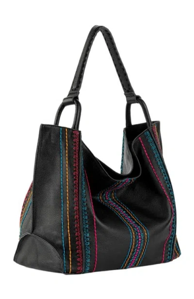 The Sak Los Feliz Large Tote Leather Bag In Pink