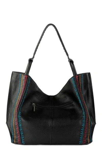 The Sak Los Feliz Large Tote Leather Bag In Pink