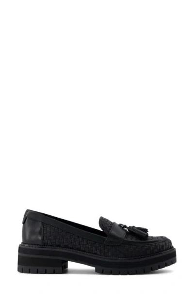 Toms Women's Cara Lug Sole Loafers In Black