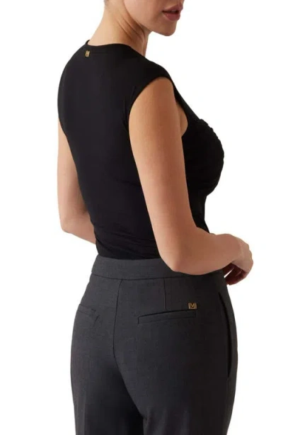 Marciano Amelia Twist Front Top In Black