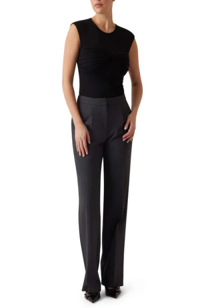 Marciano Amelia Twist Front Top In Black