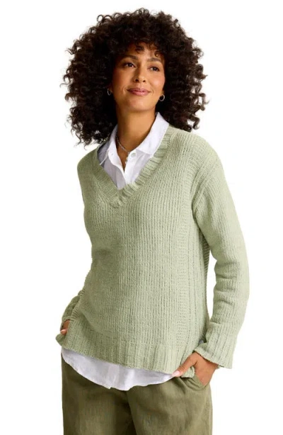 Tommy Bahama Malibu Chenille Sweater In Green